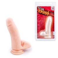 Фаллоимитатор с мошонкой Best Lover - 16,5 см. 