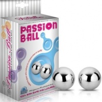 Вагинальные шарики стальные LOVETOY Passion Ball 