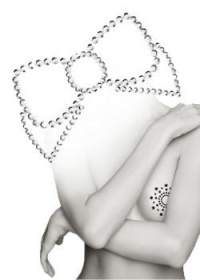Наклейки на соски Bijoux Mimi Bow 