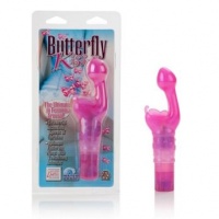Вибромассажер BUTTERFLY KISS розовый 