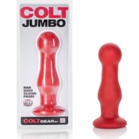 Анальная пробка COLT Jumbo Probe красная  