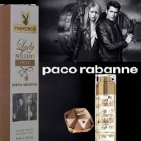 Женские духи с феромонами супер стойкие Paco rabanne Lady million Prive ,  