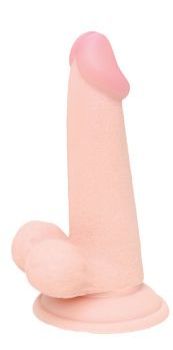 Телесный фаллоимитатор PLUG N RIDE 5.5 FLESH DONG - 14 см. 