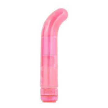 Розовый водонепроницаемый стимулятор G-точки H2O G-SPOT PROBE WATERPROOF VIBRATOR - 18 см.