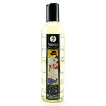 Масло массажное Shunga Romance - Strawberry & Champagne, 250 мл, 1008 SG