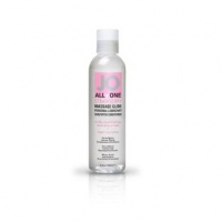 Массажный гель-масло ALL-IN-ONE Massage Oil клубничный, 135 мл 