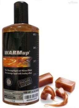 Разогревающее масло WARMup Caramel - 150 мл.