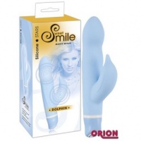 Вибратор SMILE DOLPHIN голубой, 577960 