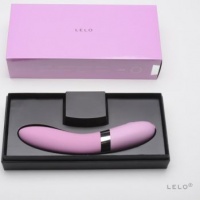 Вибромассажер изогнутый гладкий Lelo Elise 2 Pink светло-розовый,   