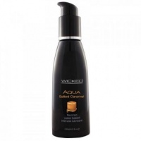 Лубрикант со вкусом соленой карамели WICKED AQUA Salted Caramel 120 мл  