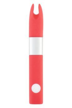 Красный клиторальный вибратор с 4Gb USB памяти и 7 режимами вибрации
