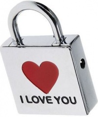 Зажигалка-замок «I Love you» 