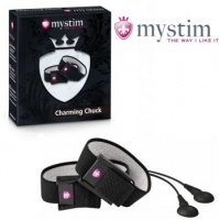 Регулируемые кольца Mystim для пениса и мошонки Charming Chuck 