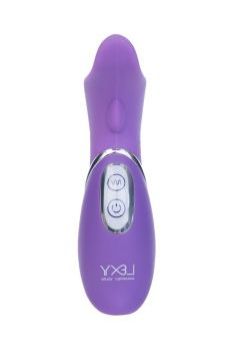 Фиолетовый вибратор Diana - 13,5 см.