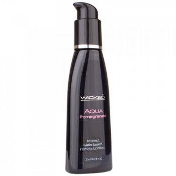 Лубрикант со вкусом граната WICKED AQUA Pomegranate 120 мл 