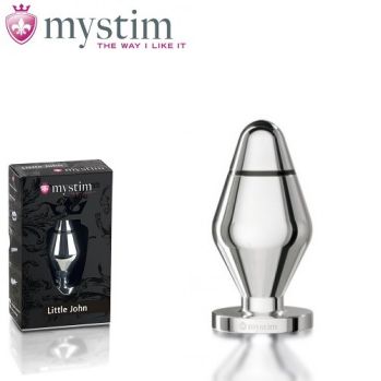Анальная втулка для электростимуляции Mystim Little John butt plug S,  