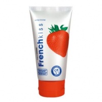 Съедобный лубрикант Frenchkiss с ароматом клубники - 75 мл 