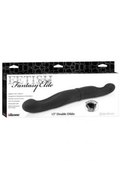 Фаллоимитатор двухголовый Double Dildo 13" черный
