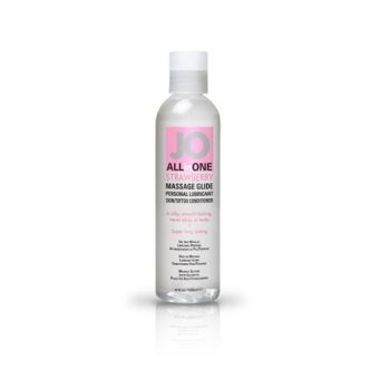 Массажный гель-масло ALL-IN-ONE Massage Oil клубничный, 135 мл
