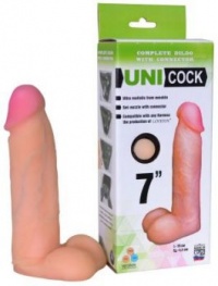 Фаллическая насадка Харнесс UNICOCK 7 - 19 см. 