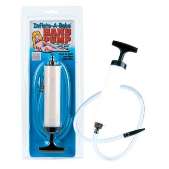 Насос для надувания кукол Inflate-A-Babe Hand Pump белый