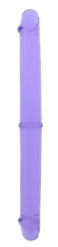 Массажер фаллоимитатор сдвоенный Twinzer Double Dong 30x3 см 