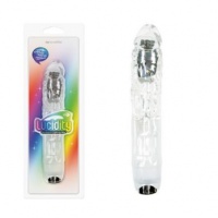 Вибромассажёр Starburst - Light Up прозрачный nsn-0286-21 