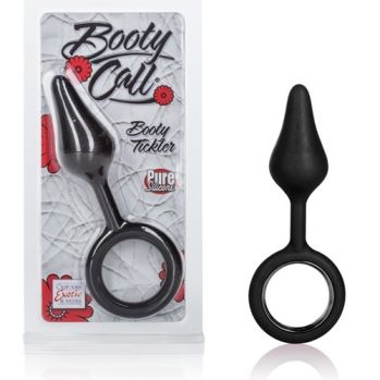 Анальная пробка Booty Call Booty Tickler - Black из силикона чёрный 