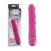 Фаллоимитатор Bendie Power Stud Rod с вибрацией розовый  