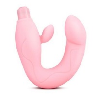 Розовый вибростимулятор G-точки LUXE GODESS PINK 