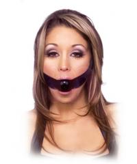 Кляп  LATEX BALL GAG черный