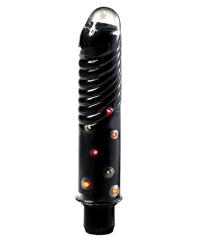 Вибратор светящийся гелевый «Lightning bug» 17см