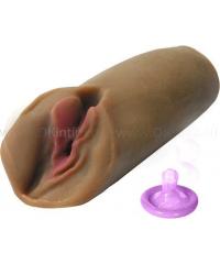 Шоколадная вагина Pussy Galore  10 см
