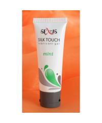 Увлажняющая гель-смазка на водной основе с ароматом мяты Silk Touch Mint 50 мл