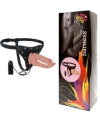 EE-10067 Анально - вагинальный стимулятор на трусиках с вибрацией "Harness" l 180/205mm d 39/28mm ee EE-10067 Анально - вагинальный стимулятор на трусиках с вибрацией "Harness" l 180/205mm d 39/28mm ee