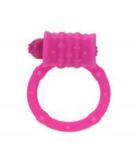 Розовое эрекционное кольцо Posh Silicone Vibro Rings
