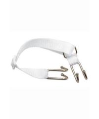  Расширитель для рта с ошейником Asylum Hook Claw Mouth Spreader белый