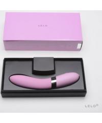 Вибромассажер изогнутый гладкий Lelo Elise 2 Pink светло-розовый, Вибромассажер изогнутый гладкий Lelo Elise 2 Pink светло-розовый,