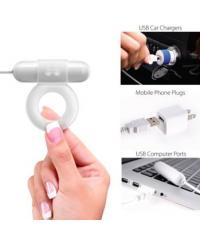 Эрекционное кольцо с вибрацией с USB портом Эрекционное кольцо с вибрацией с USB портом