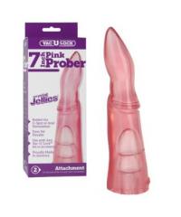Насадка к трусикам 20 см Cristal Jellies гелевая, 1015-20BXDJ