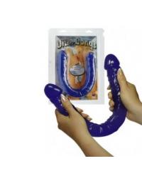 Фаллоимитатор двусторонний Ultra-Dongs Blue 523054 Фаллоимитатор двусторонний Ultra-Dongs Blue 523054