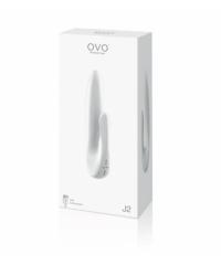OVO J2-10 Вибратор rabbit перезаряжаемый белый