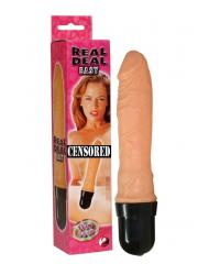 Вибратор реалистик Real Deal Easy 21 см