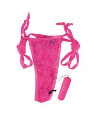 Розовые вибротрусики Remote Control Panty Vibe