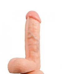 Телесный фаллоимитатор на присоске G-GIRL 6.5INCH PVC DONG WITH SUCTION CUP - 17 см.