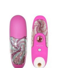 Розовый стимулятор клитора Womanizer Crystal Dreams