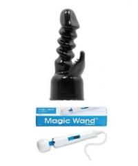 Насадка на вибромассажер super dong wang massager head 5см