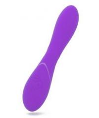 Силиконовый вибромассажёр с подогревом Magic Heating Wand - 19,5 см.