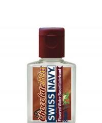 Лубрикант с ароматом шоколада Swiss Navy Chocolate Bliss Lube - 20 мл.